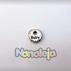 Charm babero bebé 13X14mm