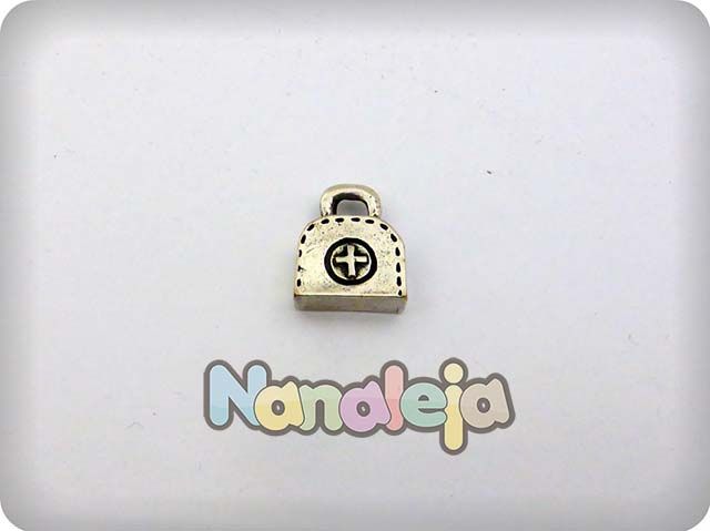Charm botiquín zamak 15X12mm