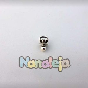 Charm chupete pequeño zamak 14X10mm