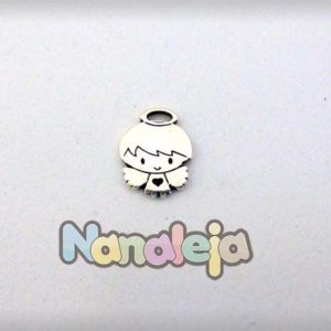 Charm angelito niño zamak 17X14mm