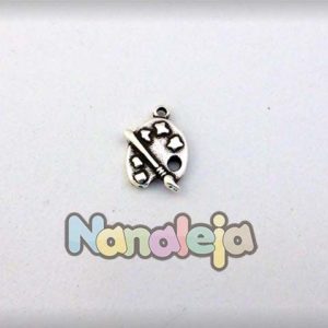 Charm paleta de pintura zamak 19X15mm