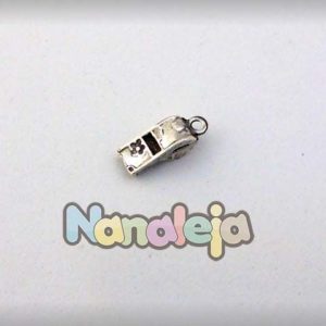 Charm silbato de árbitro zamak 19X12mm
