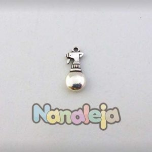 Charm pulverizador peluquera zamak 20X10mm