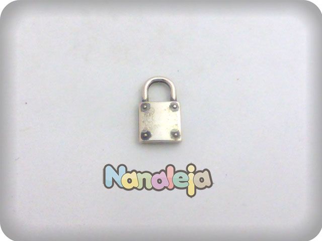 Colgante candado remaches zamak