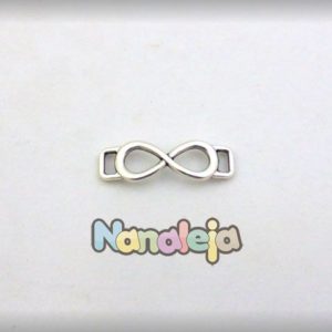 Infinito para pulsera zamak pase 6mm