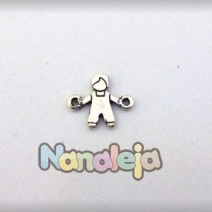 Entrepieza niño dos conectores de zamak 15X17mm