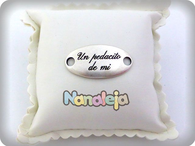 Grabado laser en placa ovalada texto hasta 5 palabras 39X19mm de zamak 1 Grabado laser en placa ovalada texto hasta 5 palabras 39X19mm de zamak