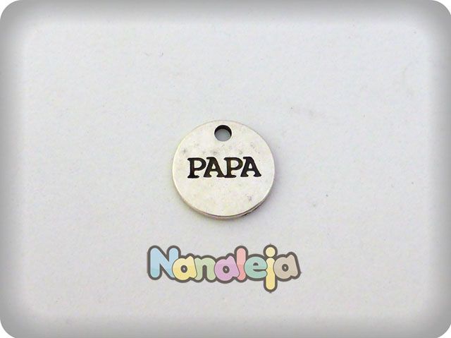 Medalla Papá zamak 20mm