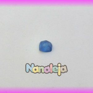 Resina para pegar cuadrada 8mm azul