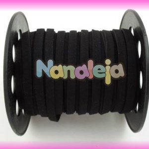 Antelina 5mm negro (precio por metro)