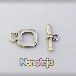 Cierre aro cuadrado 16mm zamak