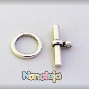 Cierre aro liso 23mm zamak