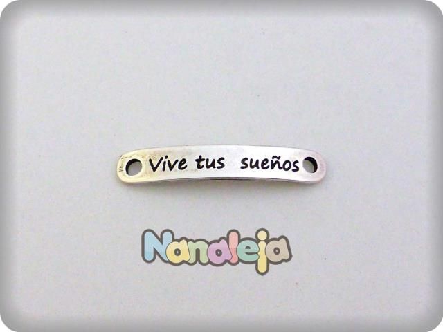 Placa frases positivas vive tus sueños